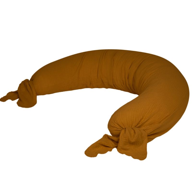 Coussin de maternité Wabi-Sabi Golden brown (225 x 35 cm) Nobodinoz