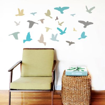 Stickers Oiseaux bleu Art for Kids