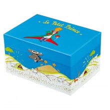 Boîte à bijoux musicale Le Petit Prince bleu clair  par Trousselier