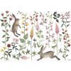 Planche de stickers L lapin Queyran  par Lilipinso