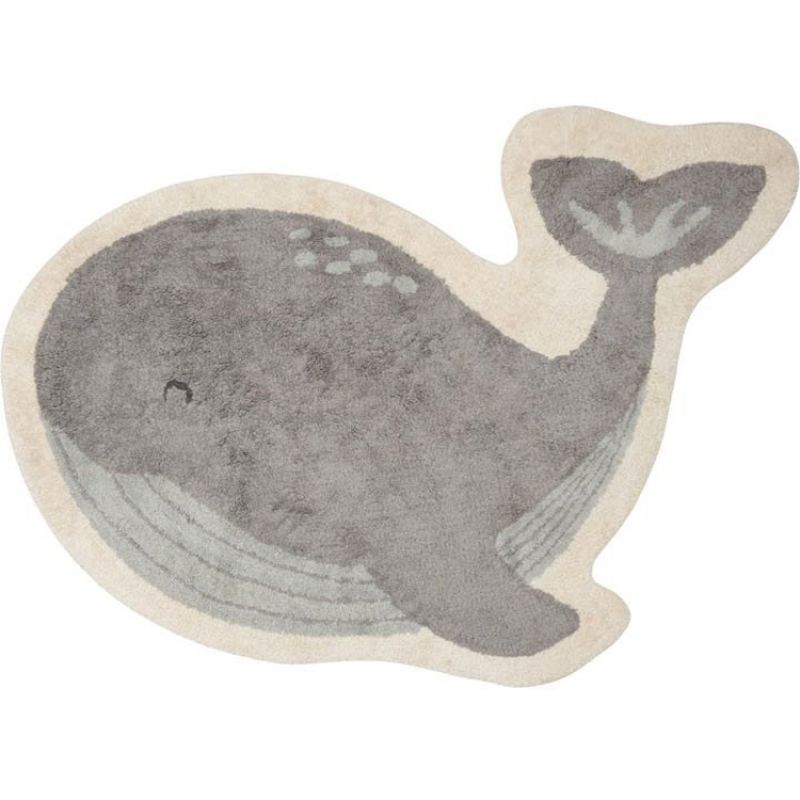 Tapis baleine Sailors bay (140 x 90 cm) Little Dutch