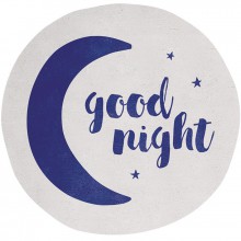 Tapis rond Good Night (diamètre 150 cm)  par Lilipinso