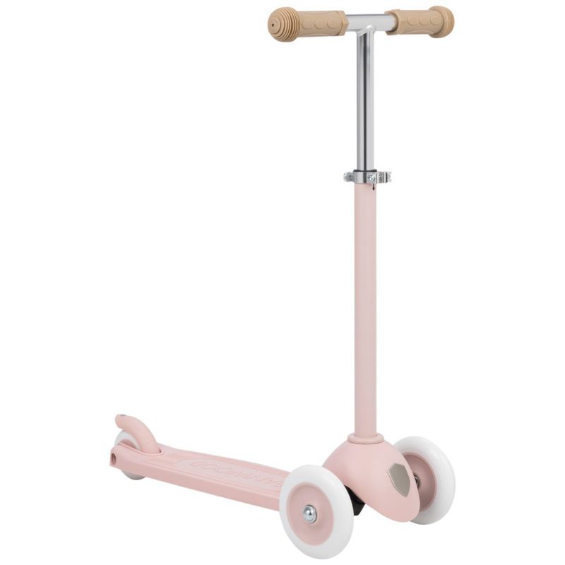 Trottinette ECO Faded Pink avec panier Pin & Ride Banwood Produit 3