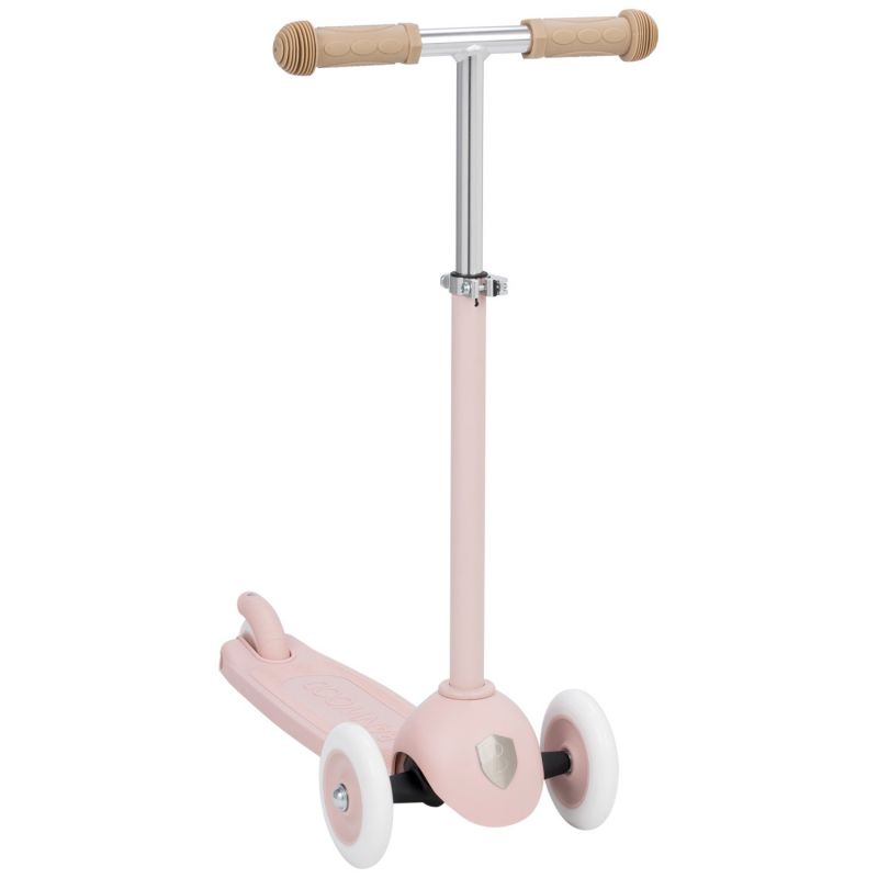 Trottinette ECO Faded Pink avec panier Pin & Ride Banwood Produit 4