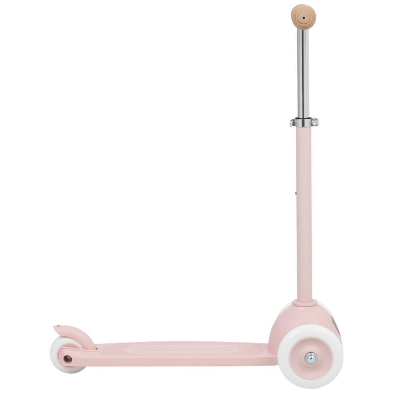 Trottinette ECO Faded Pink avec panier Pin & Ride Banwood Produit 5