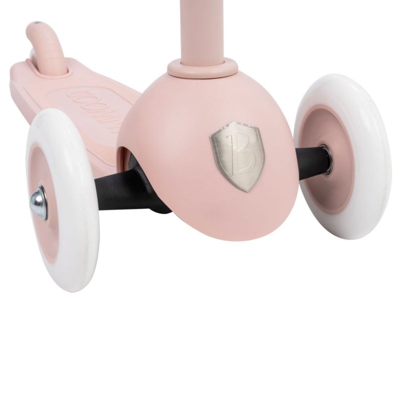 Trottinette ECO Faded Pink avec panier Pin & Ride Banwood Produit 9