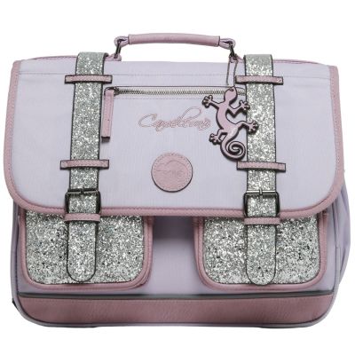 Cartable A4 primaire Glossy Lila (38 cm) Caméléon