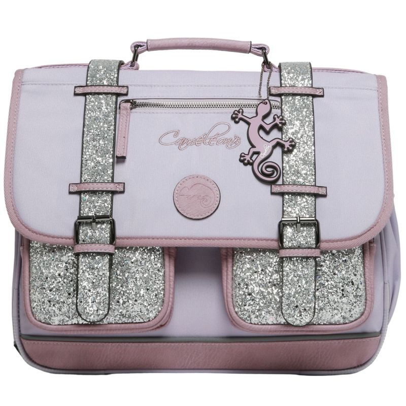Cartable A4 primaire Glossy Lila (38 cm) Caméléon Produit 1