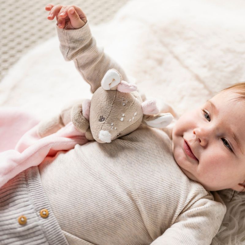 Doudou câlin Biche (27 cm) Nattou Ambiance 4