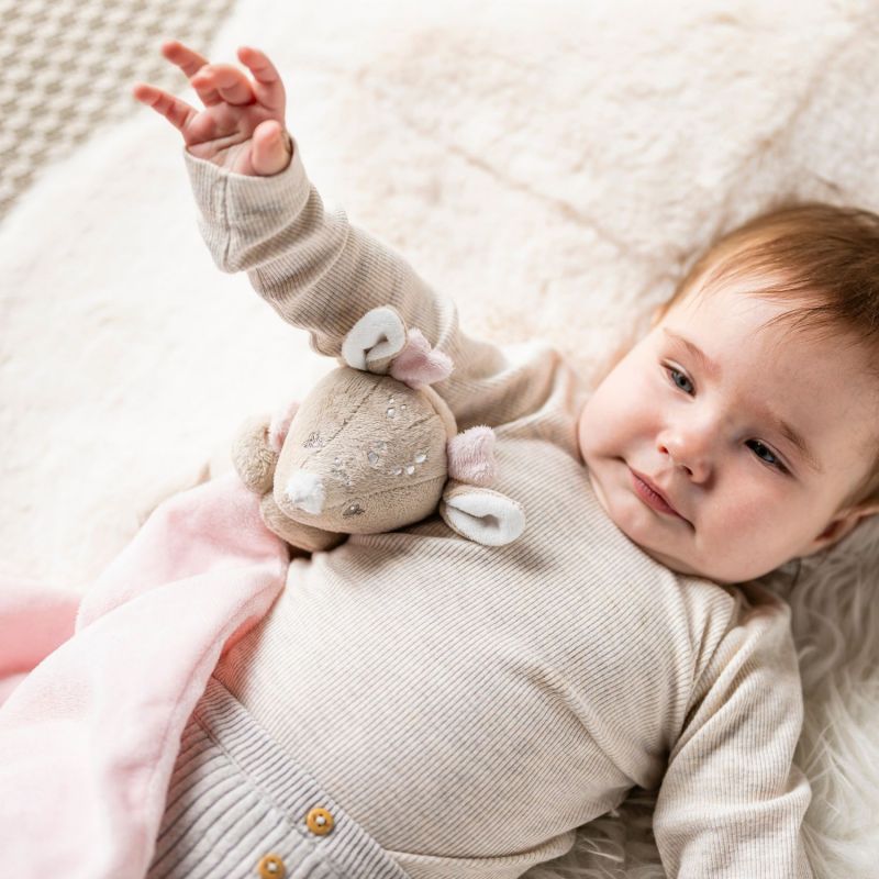Doudou câlin Biche (27 cm) Nattou Ambiance 5