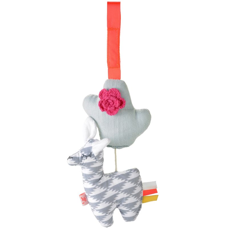 Mini hochet à suspendre Lama (15 cm) Kikadu