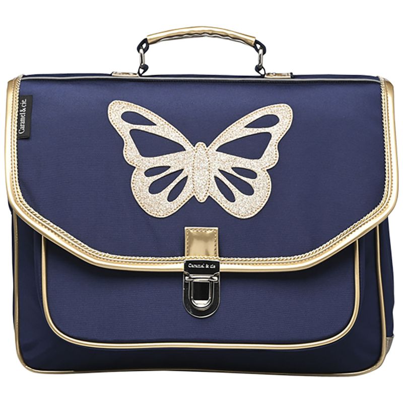 Cartable A4 primaire Blue Butterfly (38 cm) Caramel & Cie Produit 1