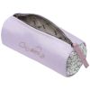 Trousse scolaire ronde Glossy Lila Caméléon Produit ouvert 3