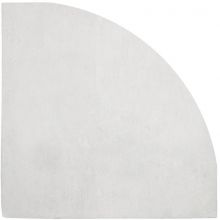 Tapis coton petit coin gris (140 x 140 cm)  par Lilipinso