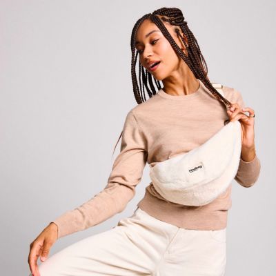 Sac banane Andrea Teddy Arctique Hindbag