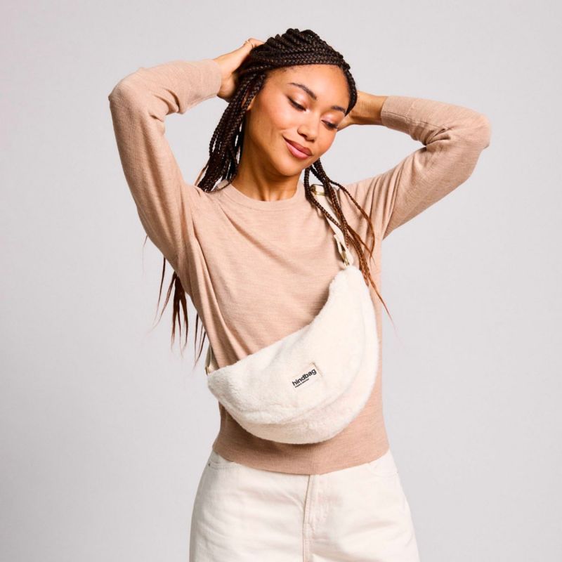 Sac banane Andrea Teddy Arctique Hindbag Ambiance 3