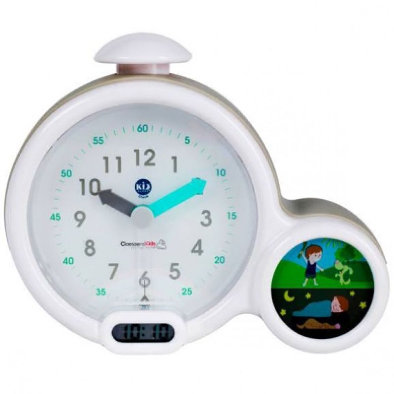 Veilleuse indicateur de réveil Kid'Sleep Clock grise Pabobo