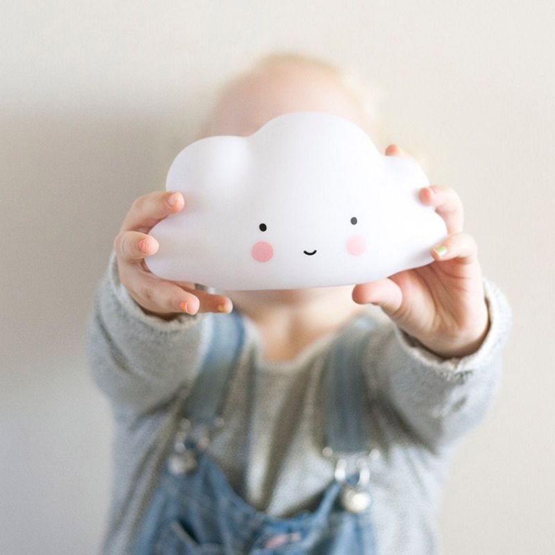 Petite veilleuse nuage blanc (16 cm) - Reconditionné A Little Lovely Company Produit 2