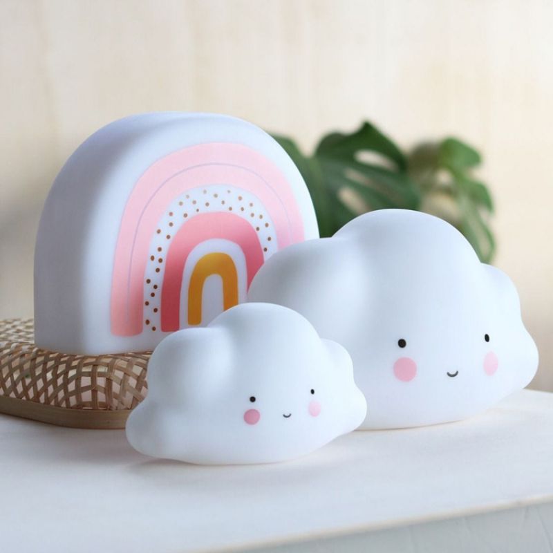 Petite veilleuse nuage blanc (16 cm) - Reconditionné A Little Lovely Company Produit 6