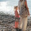 Sac bandoulière enfant Bordeaux Stripe Wildride Ambiance 3