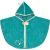 Variation Bleu, écru, orange du produit Poncho de bain orque océan personnalisable (0-5 ans) de la marque L'oiseau bateau