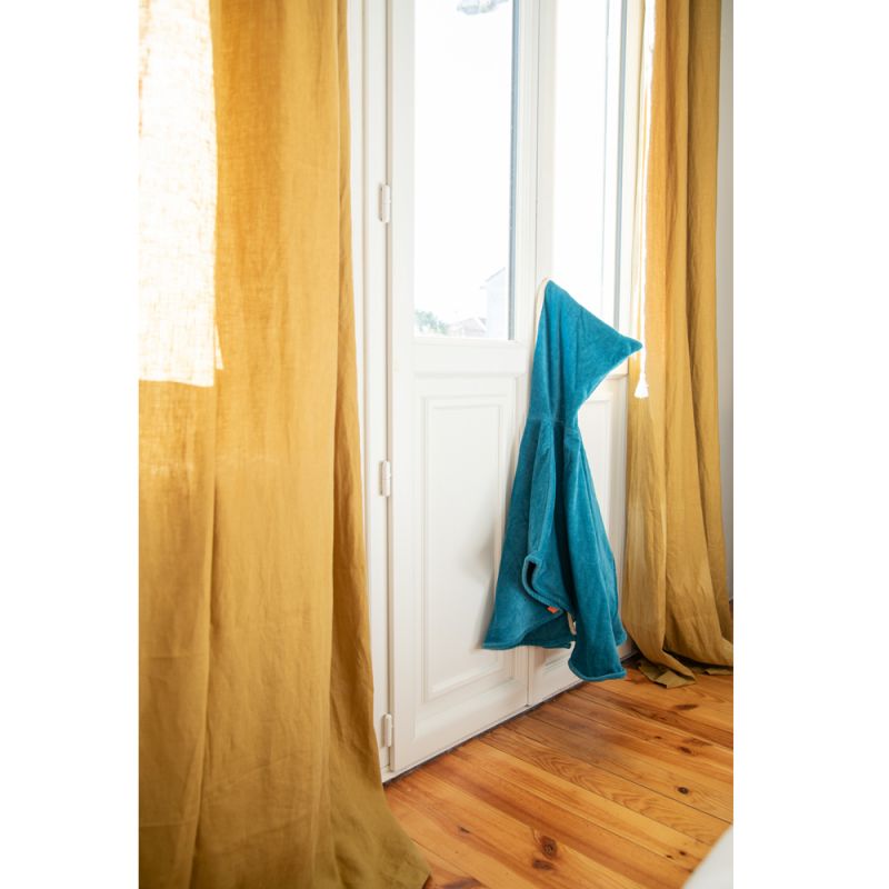 Poncho de bain orque océan personnalisable (0-5 ans) L'oiseau bateau Ambiance 3
