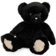 Peluche ours noir La Peluche (30 cm)  par Doudou et Compagnie