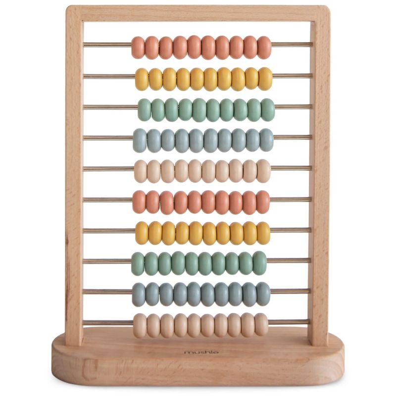 Boulier Abacus en bois Mushie Produit 1