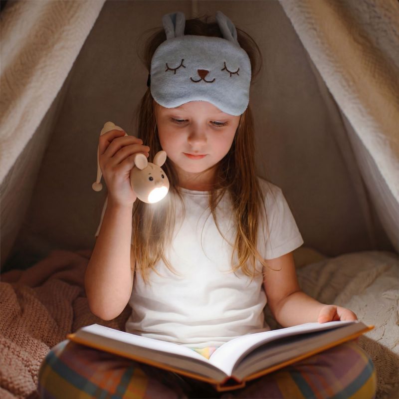 Lampe de poche en silicone Lapin Little L Ambiance 6