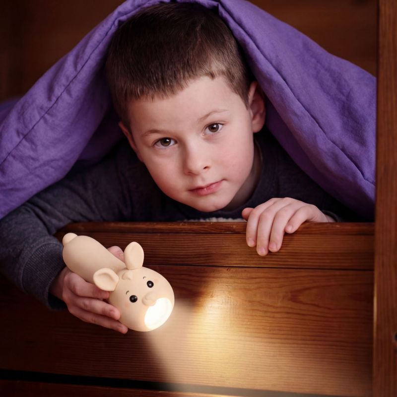 Lampe de poche en silicone Lapin Little L Ambiance 7