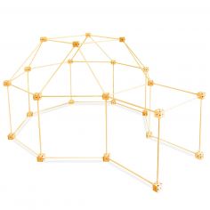Kit de construction cabane d'intérieur 1001 Cabanes - Pack Ecureuil 72 pièces - Sarbakane