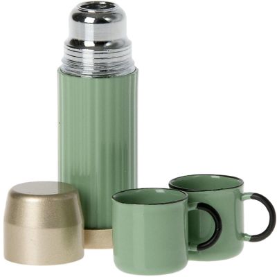 Thermos et tasses Souris menthe Maileg