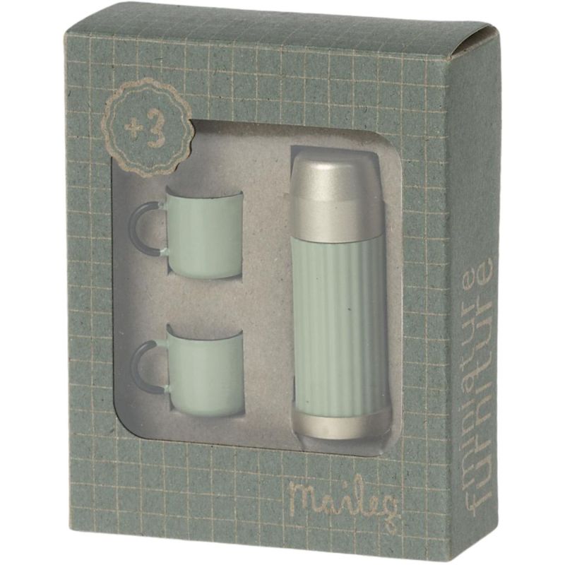 Thermos et tasses Souris menthe Maileg Packaging 7