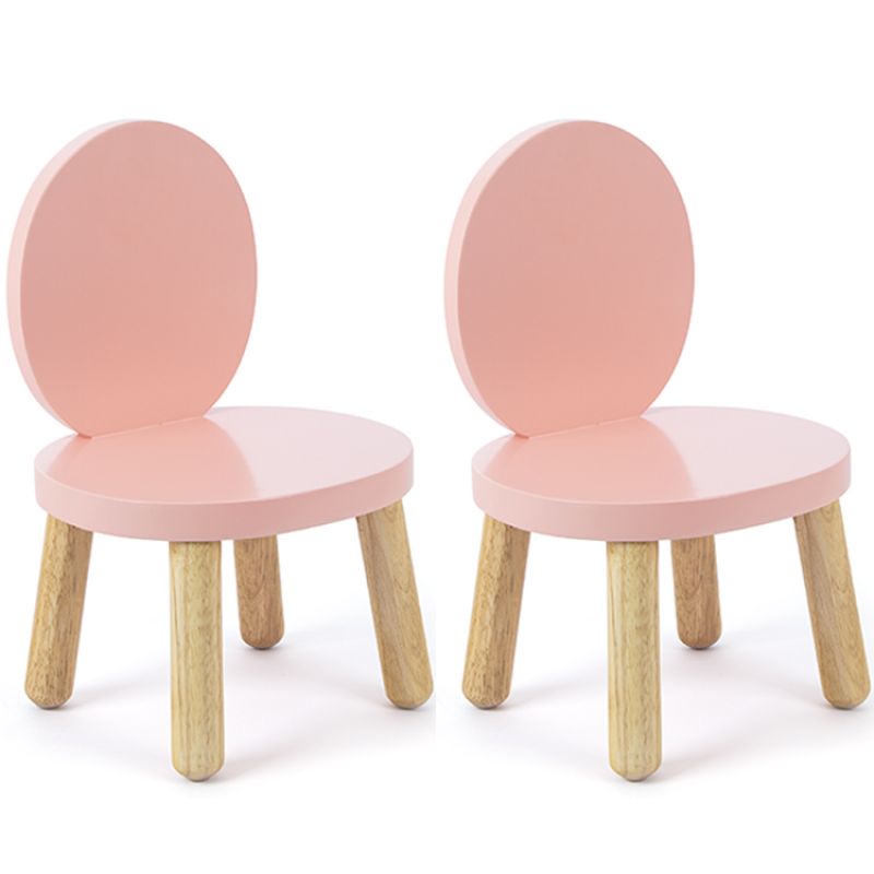 Lot de 2 petites chaises Ovaline roses Pioupiou et Merveilles Produit 1 grande taille