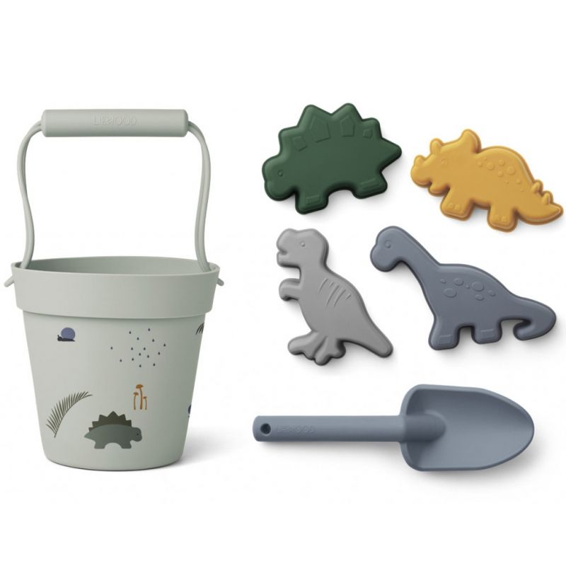 Jouets de plage Dante Dino vert d'eau Liewood