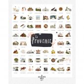 Affiche Provence (41 x 50 cm)