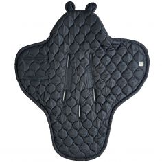 Couverture nomade pour bébé Recy black-light brown
