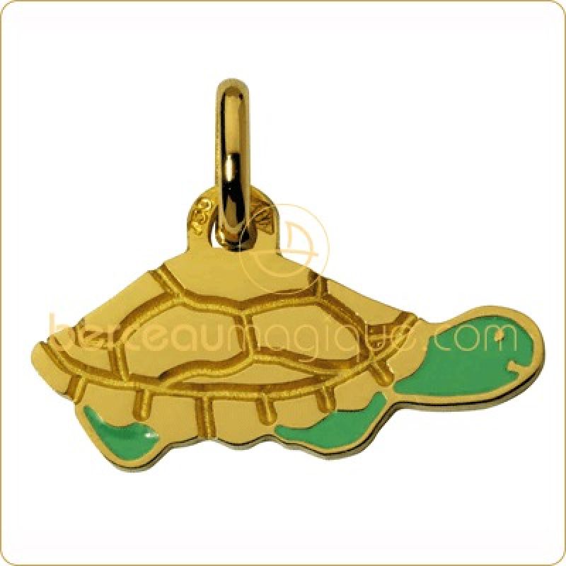 Pendentif Tortue (or jaune) Maison Augis