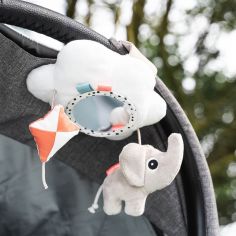 Jouet d'éveil à suspendre pour poussette Playground Multicolore