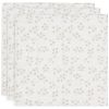 Lot de 3 langes en gaze de coton Leafy Dreams (70 x 70 cm) - Jollein