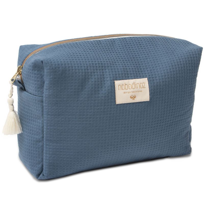 Trousse de toilette Diva Nid d'abeille Night blue Nobodinoz
