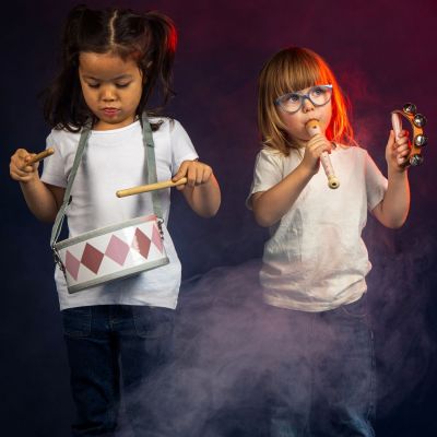 Tambour en bois rose