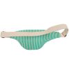 Sac banane Olivia Rayures Fines Vert Hindbag Produit 3