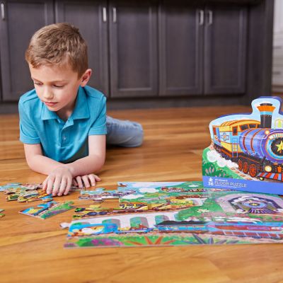 Puzzle Les trains (36 pièces) - Reconditionné
