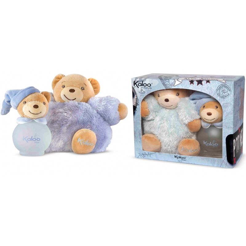 Coffret eau de senteur et doudou Blue (100 ml) Kaloo