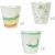 Variation Vert, jaune, orange du produit Lot de 6 gobelets Les Petites Choses de la marque Petit Jour Paris