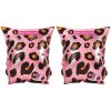 Brassards de natation Léopard rose et doré (2-6 ans) - Swim Essentials