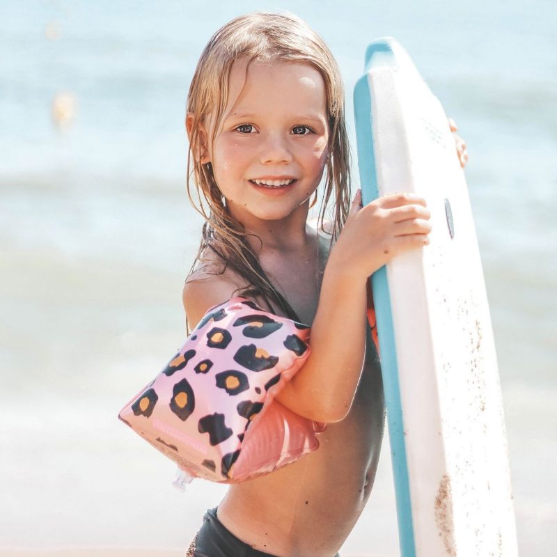 Brassards de natation Léopard rose et doré (2-6 ans) Swim Essentials Ambiance 8