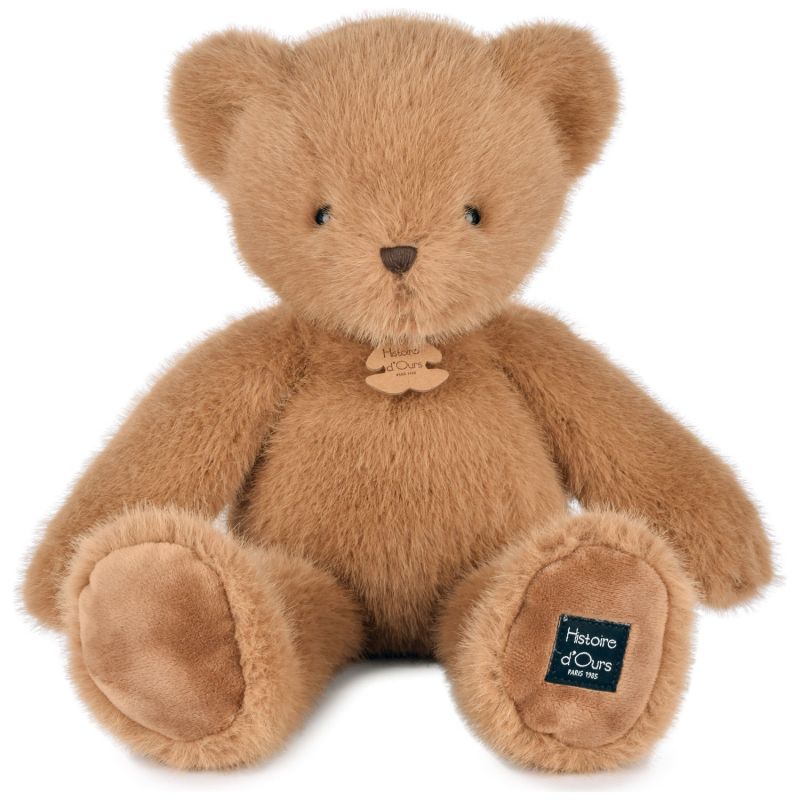 Peluche ours Clémentin Praline Cacahuète (38 cm) Histoire d'Ours Produit 1