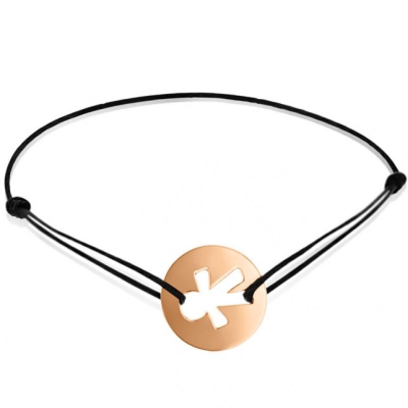 Bracelet cordon enfant Petit Garçon (or rose 750°) Maison Augis